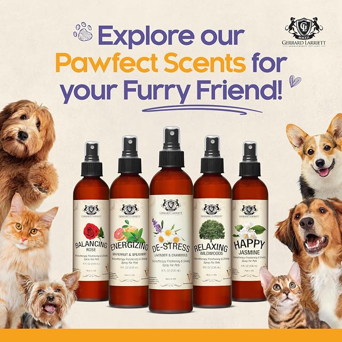 Dog Perfume Spray Long Lasting Grapefruit & Spearmint 8 Fl Oz-Dog Calming Spray - Image 6