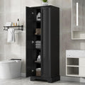 71" Tall Bathroom Storage Cabinet, Freestanding Linen Cabinet by Unknown