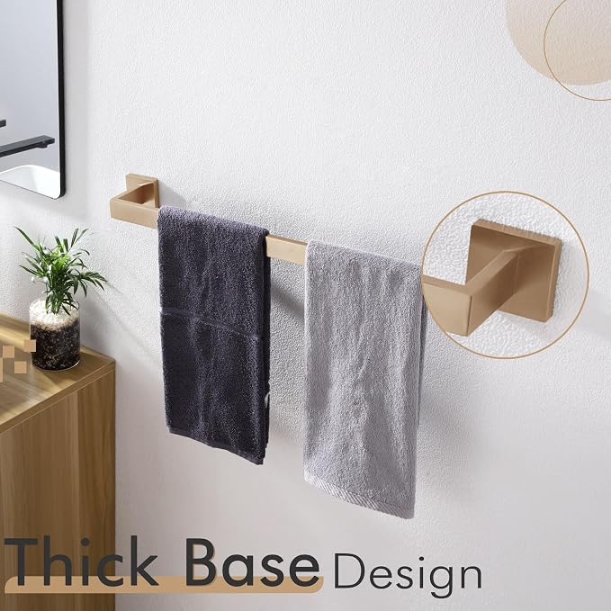 KOKOSIRI 24-Inch Towel Rack for Bathroom Kitchen Towel Bars Wall Mount SUS304 - Image 7