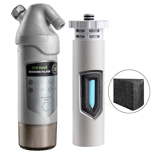 miniwell L720-Plus Shower Filter System-for Bathroom Hard Water and Well - Image 9