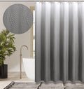 Gibelle Ombre Grey Shower Curtain by Gibelle