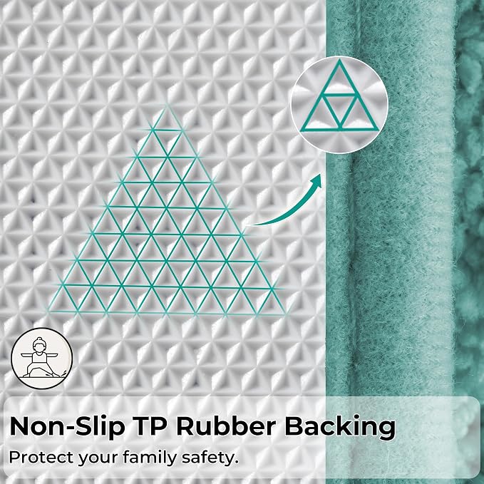 GRANNY SAYS Bathroom Rugs Sets 2 Piece, Soft Absorbent Microfiber Bath Mats - Image 4