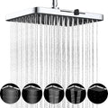 Hibbent 5 Spray Modes Shower Head, Large Rainfall Showerhead by Hibbent