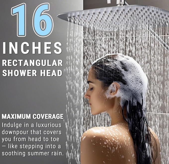 G-Promise All Metal 16 Inch Shower Head - Image 2
