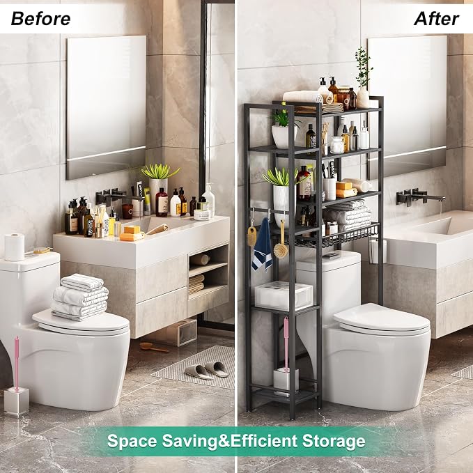 8-Tier Over The Toilet Storage - Image 8