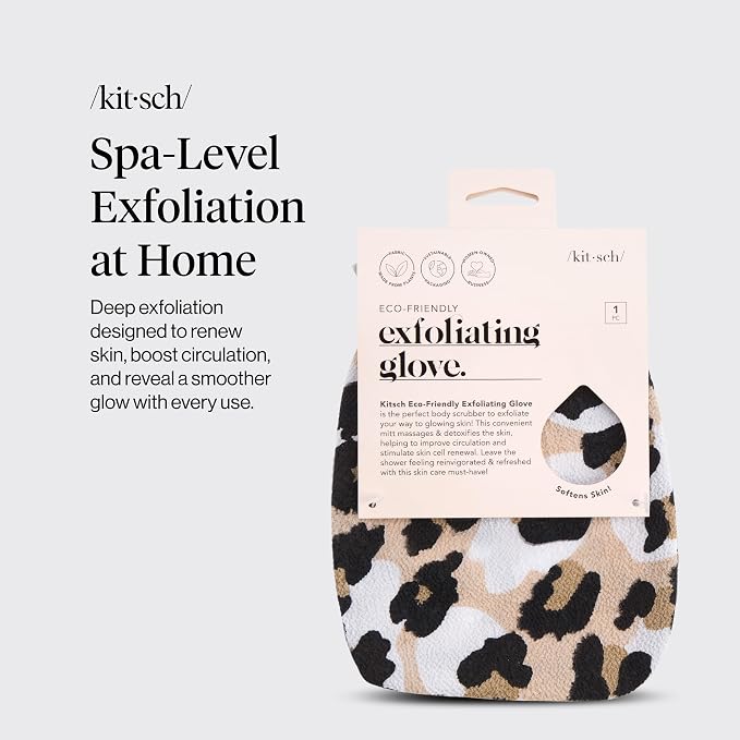 Kitsch Exfoliating Glove – Korean Exfoliating Mitt & Deep Exfoliating Body - Image 2