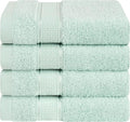 American Soft Linen Salem Washcloth Sets, 4 Piece Luxury 600 GSM 100% Cotton by AmericanSoftLinen