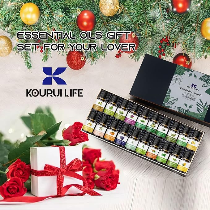 Essential Oils Set of 20x10ml, 100% Organic Essential Oil, Ylang Ylang - Image 9