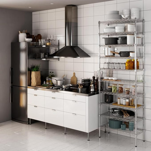 14" Deep x 30" Wide x 86" Height Wire Shelving Kit | 10-Tier | NSF Commercial - Image 2