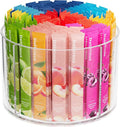 Divided Drink Packet Organizer, Rotating Turntable Organizer, Water Drink by SlowSLog