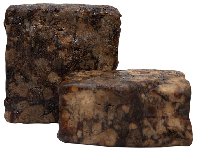 Raw African Black Soap 2.2 lb from Ghana, Africa | Vegan & Organic | Face and - Image 6