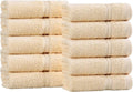 Superior Egyptian Cotton 10-Piece Face Towel Set, Small Towels by SUPERIOR
