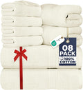 Utopia Towels 8 Piece Luxury Towel Set – Majestic Plush, Super Absorbent & by UTOPIATOWELS