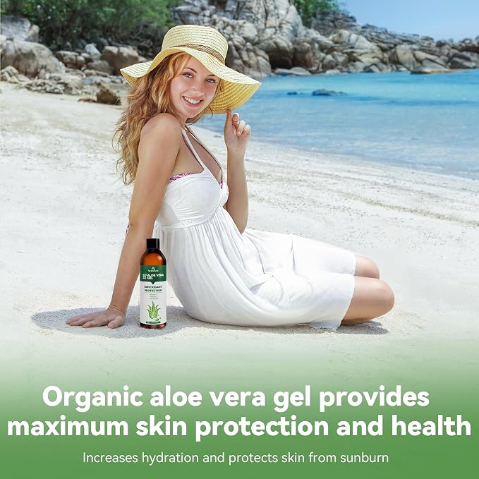 Aero Zen 99% Natural Aloe Vera Gel | Daily Hydration & After-Sun Relief | - Image 8