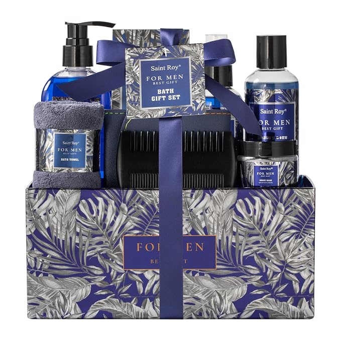 Fathers Day Christmas Gift Baskets, Birthday Gifts Spa Kit - Image 7
