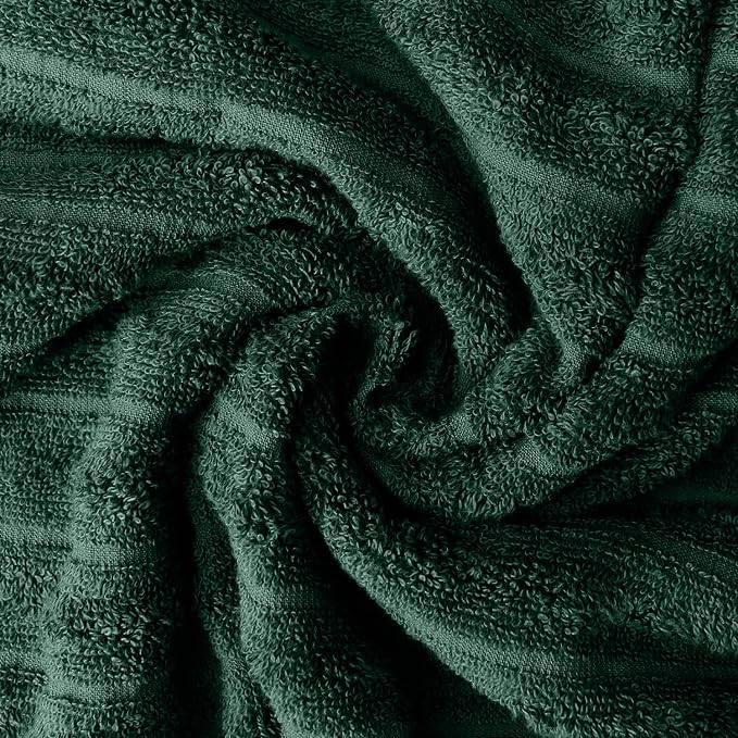 DAN RIVER Pack of 2 Bath Sheet 35x70 Inches, Ribbed Oversized Bath Towels Extra - Image 7