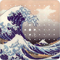 Bathtub Mat Non Slip, Japanese Wave Square Bath tub Mat Shower Floor Mat by BathtubMat
