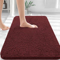 OLANLY Bathroom Rugs 36x24, Extra Soft Absorbent Chenille Bath Rugs, Rubber by OLANLY