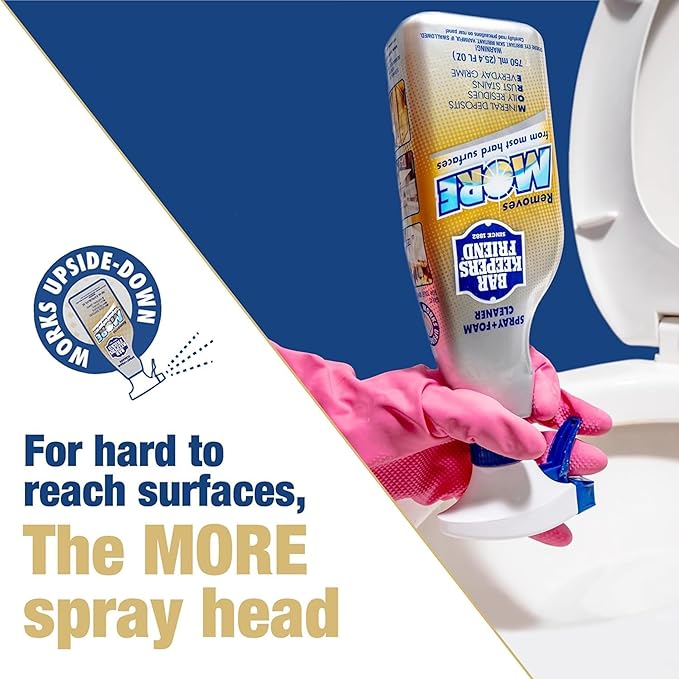 Daily Shower Spray Kit with 2 Items, Hard Water Spray Foam Cleaner with Glass - Image 3