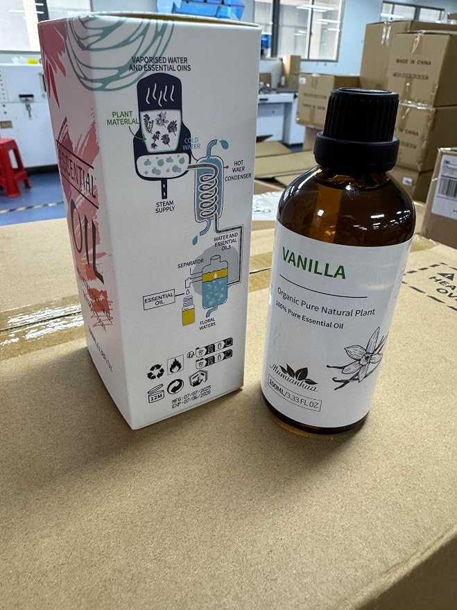Vanilla Essential Oil Pure, Mumianhua Natural Vanilla Bean Oil - Image 7