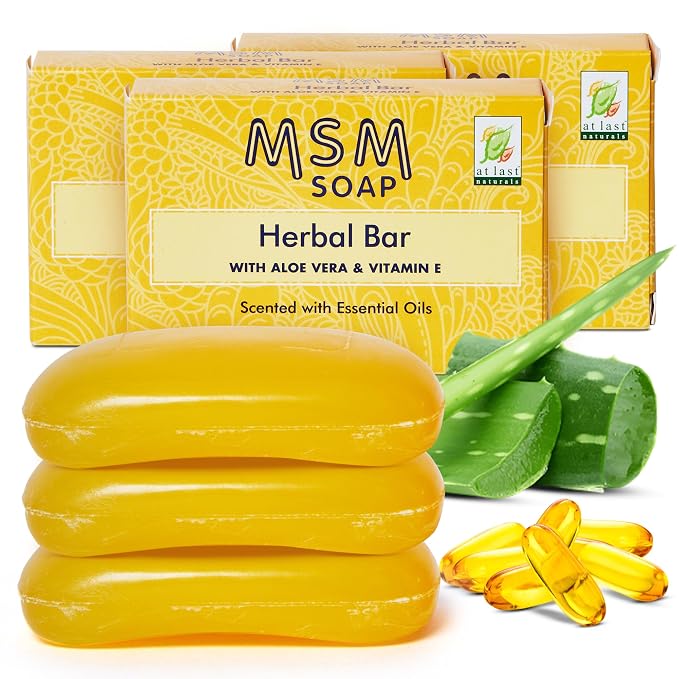 At Last Naturals MSM Soap Bar Body Soap by AtLastNaturals