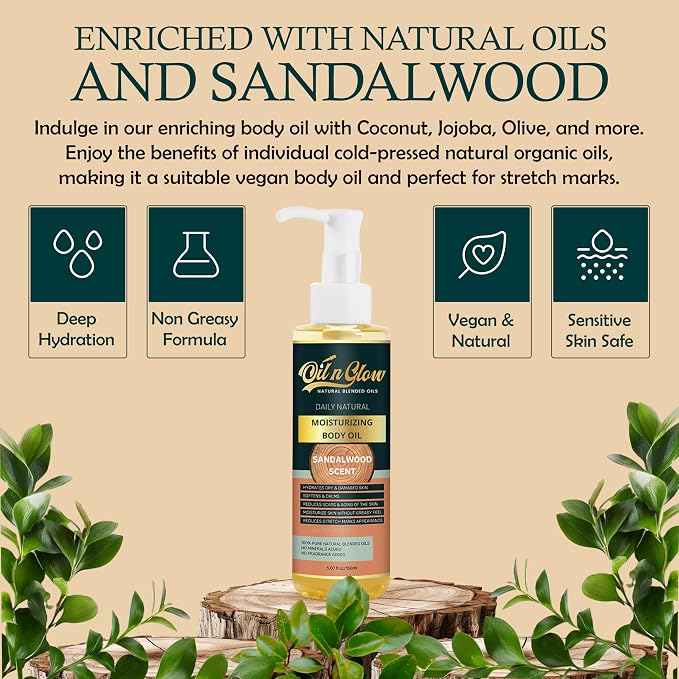 USDA Certified Organic Pure Natural Hydrating Body Oil After Shower - Image 5
