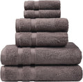 SOFE H&L | Olea Luxury Turkish Cotton Bath Towels Set of 6 : 2 Bath Towels 2 by SOFEHomeLiving