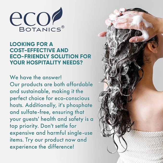 Terra Pure Eco Botanics Hotel Shampoo | 1 Gallon | Designed to Refill Soap - Image 5