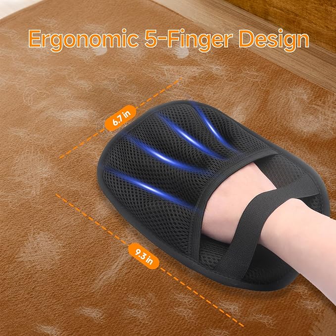 2-in-1 Pet Hair Removal Glove Set - Image 2