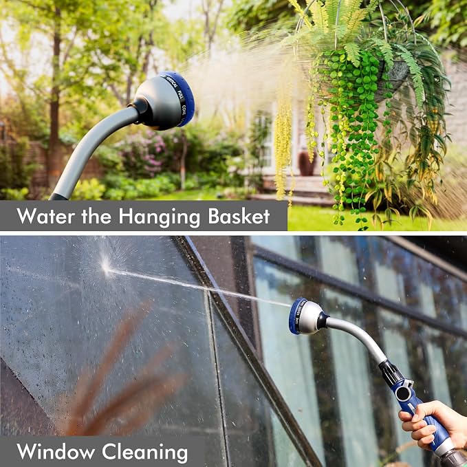 RESTMO Watering Wand Heavy Duty, Metal Garden Hose Wand - Image 6