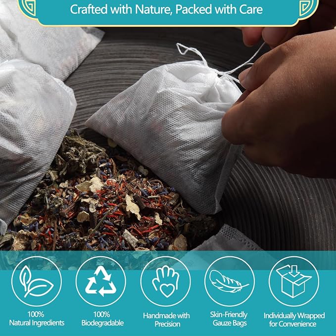 Foot Soaking Salts with Herbs, Epsom Salt, and Mugwort, Foot Bath Spa - Image 8