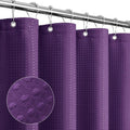 Gibelle Small Stall Shower Curtain 36 x 72, Narrow Half Waffle Weave Textured by Gibelle