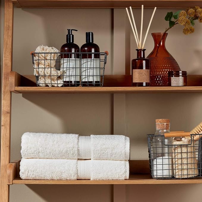Christy Renaissance 4 Piece Cream Towel Set | 100% Egyptian Cotton | Luxury - Image 2