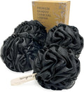 Spongentle Charcoal Bamboo Premium Deep Cleansing Loofah Sponge by SunliteSports