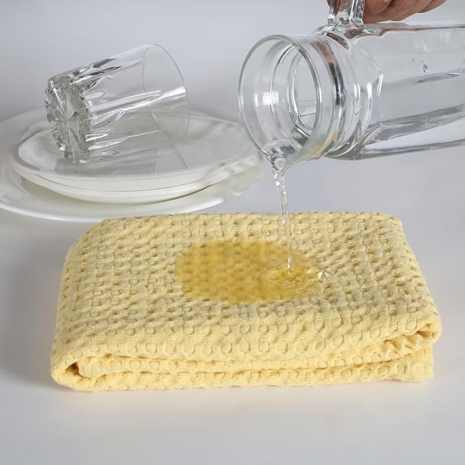 Native Fab 4-Pack Premium Waffle Kitchen Towels - Image 5