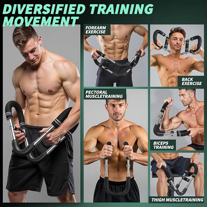 Twister Arm Trainer, 40-120lbs Adjustable Chest Workout Equipment, Arm Chest - Image 6
