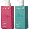 Medix 5.5 Exfoliating AHA Glycolic Acid Face & Body Wash Cleanser + Retinol by Medix55