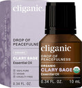 Cliganic Organic Clary Sage Essential Oil, 100% Pure Natural by Cliganic