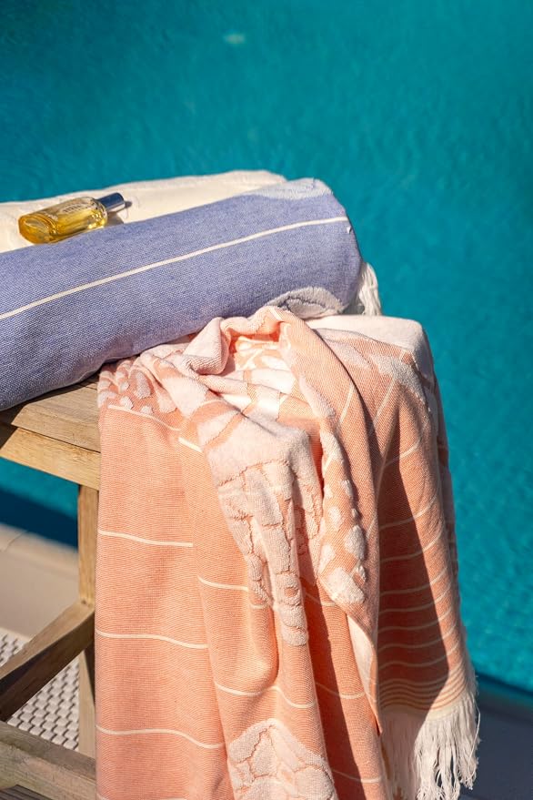 SOFE H&L | LINVIA Foutah Quick Dry Beach Towel Pack of 1 CARETTA - Image 5