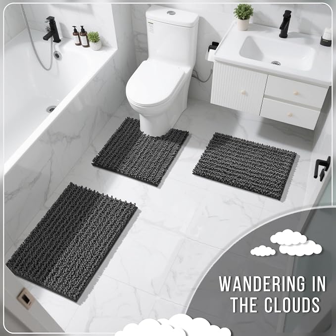 Yimobra Bathroom Rugs Non Slip Washable 32x20 Inch - Image 8