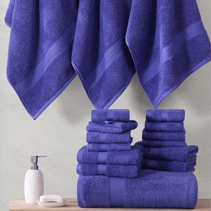 LANE LINEN Cotton Bath Towel Set - Image 5