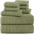 Casa Platino 100% Cotton 8 Piece Bath Towel Set by CasaPlatino