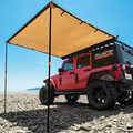 ALL-TOP Vehicle Awning 6.6'x8.2' Roof Rack Pull-Out Sun Shade UV50+, by ALL-TOP4X4