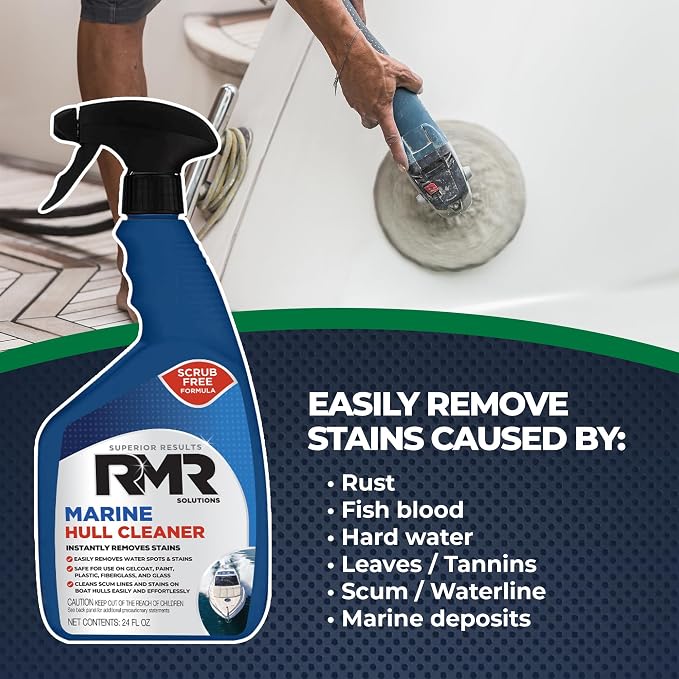 RMR Marine Hull Cleaner, Heavy Duty Boat Wash - Image 5