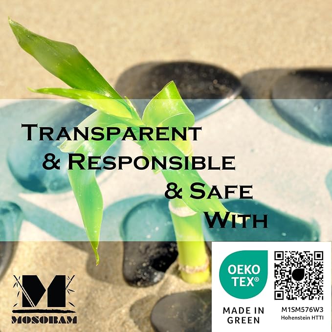Mosobam Luxury Turkish Towels Bath Sheets 35X70 Light Taupe 700 GSM Bamboo - Image 7