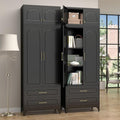 Kitchen Pantry Cabinet，90" Storage Cabinets by Steeloong
