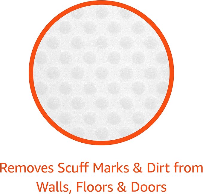 Amazon Basics Extra Durable Eraser, Cleaning Sponges, Removes Scruff Marks and - Image 3