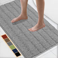 Bcoimo 44"×24" Chenille Bath Mat – Non-Slip by Bcoimo