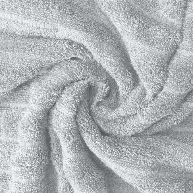 DAN RIVER Pack of 2 Bath Sheet 35x70 Inches, Extra Large Ribbed Oversized Bath - Image 7