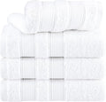 American Soft Linen Salem 100% Cotton Turkish 4 Piece Hand Towels by AmericanSoftLinen